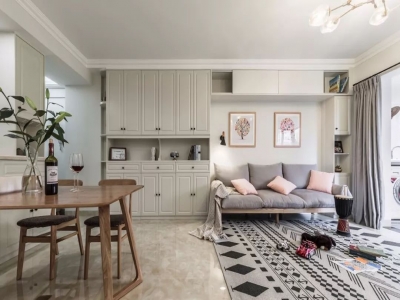 104平现代简约三居室，改几堵墙就让房子实用多了