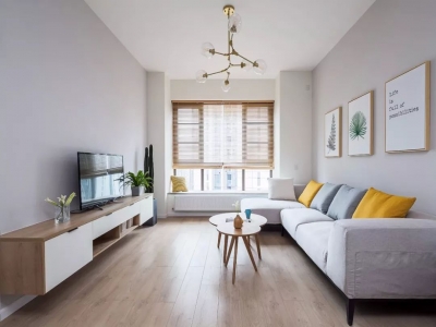 用原木色打造108平温馨质朴的三居室，简约舒适的小窝