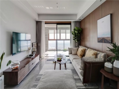 100㎡素净北欧风，优雅加点绿意，满屋生机！