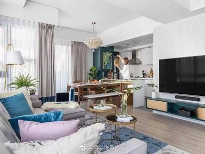 年轻小夫妻晒新家，从玄关惊叹到卧室，美到移不开眼！