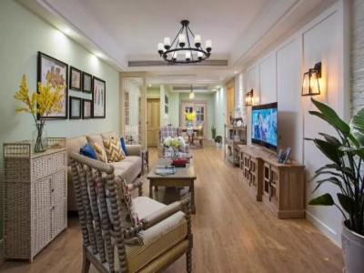 146㎡淡雅美式风，感受怀旧质朴的生活！